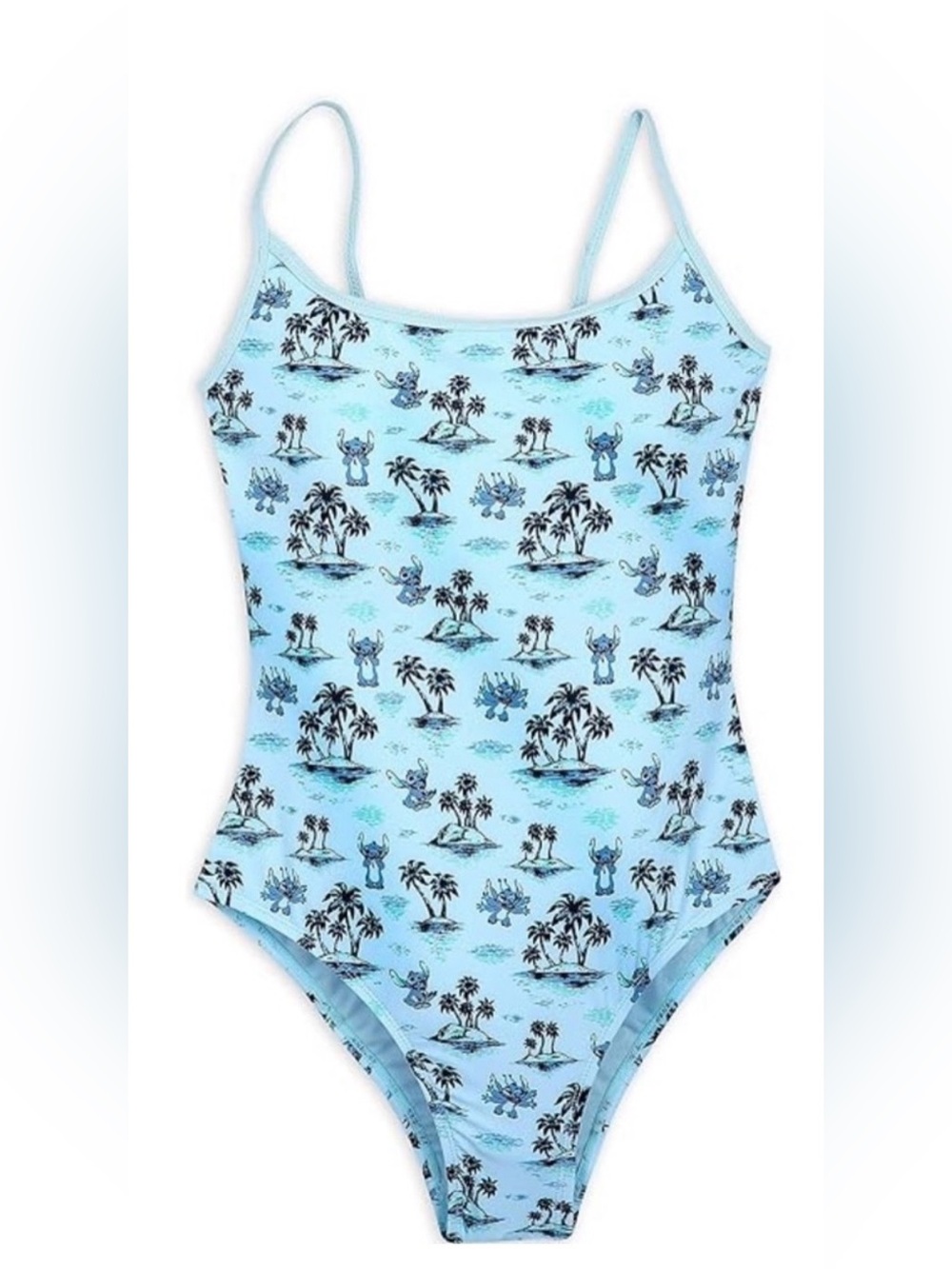 NWT Disney Parks ' Stitch ' Women’s Swimming Swim Suit One-piece Plus Size XL